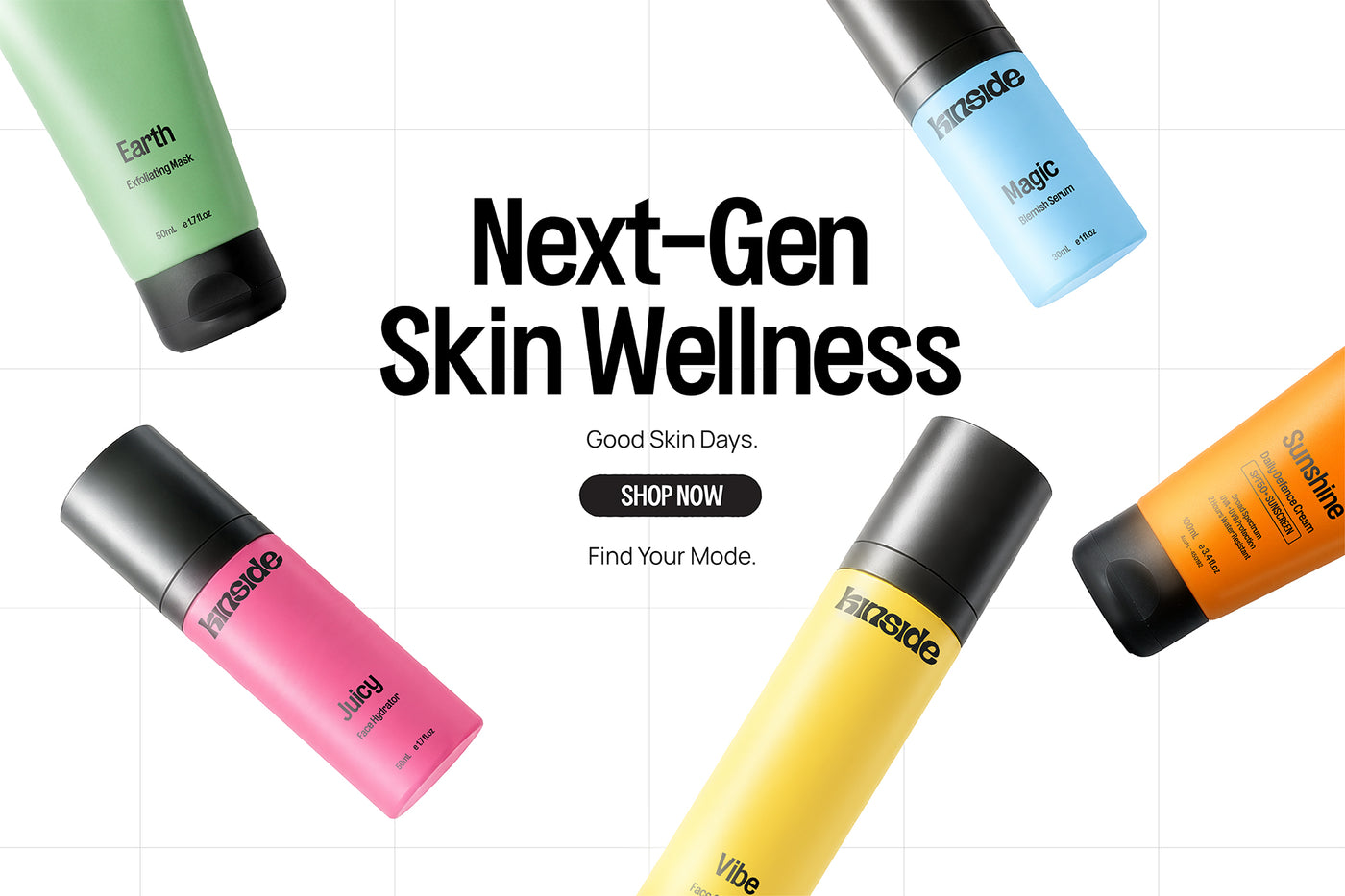 Kinside teen skincare range
